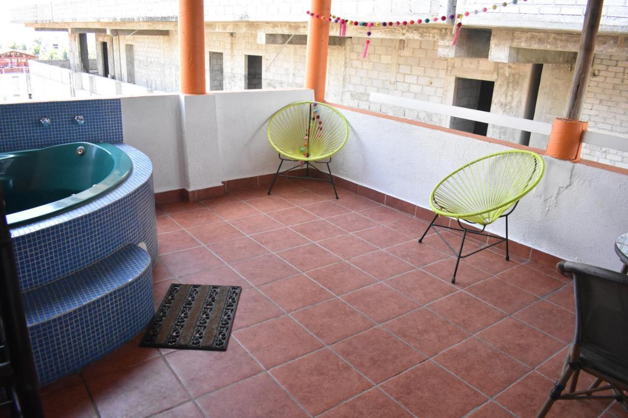 Ximajo Casa Piedra Hotel Brisas de Zicatela Buitenkant foto