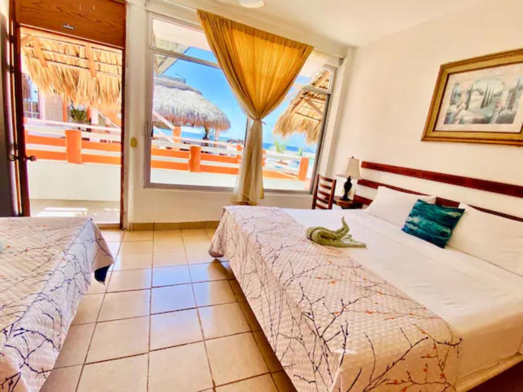Ximajo Casa Piedra Hotel Brisas de Zicatela Buitenkant foto
